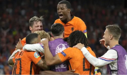 Belanda Menangkan Duel Sengit Lawan Ukraina