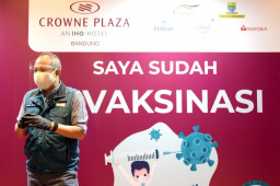 Tingkat Pemakaian Vaksin Jabar 80 Persen