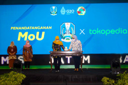 Tingkatkan Potensi UMKM Jawa Timur, Tokopedia Dukung K-UKM Expo 2022