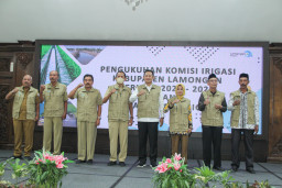 Tangani Keirigasian, Komir Lamongan Dikukuhkan