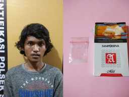 Apes, lagi Transaksi Narkotika, Eh...Keburu Ditangkap Polisi