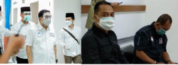 Paslon Pilwali Surabaya Jalani Tes Swab