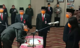 Paripurna Istimewa Dewan Usulkan Pengangkatan Teno Jadi Walikota