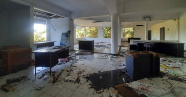 Wisma Persebaya Karang Gayam Dijarah