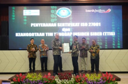 Kantongi ISO 27001, Bank Jatim Tingkatkan Sistem Manajemen Keamanan Informasi Berstandar Internasional