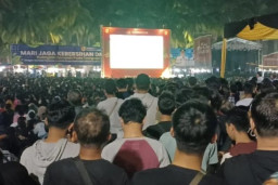 Nobar Indonesia vs Argentina Tumbuhkan Sektor UMKM di Jember