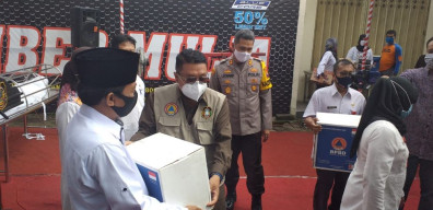 Polres Blitar Kota Resmikan Kampung Tangguh Covid-19 di 3 Kecamatan