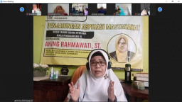 Aning Rahmawati Jaring Aspirasi Putus Rantai Penyebaran Covid-19