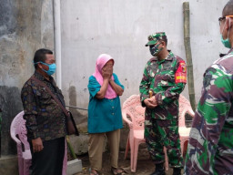 Dandim 0821 Lumajang Tinjau Renovasi Rutilahu