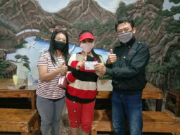 Peduli Anjal, Komunitas Sanggar Senam DKM Beri Donatur ke RPM