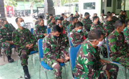 Cegah Penyalahgunaan Narkoba, Kodim 0832 Surabaya Gelar Tes Urine