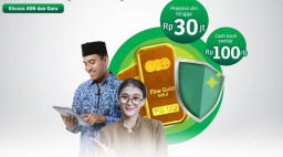 HUT Kemerdekaan, Beli Emas di Pegadaian Guru dan ASN dapat Cashback