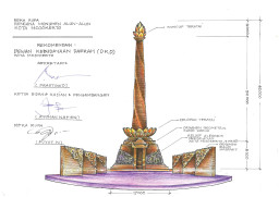 Alun-Alun Baru Kota Mojokerto Padukan Konsep Majapahit dan Kemerdekaan