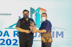 Hadiri Rakerda REI Jatim, Mas Bup Paparkan Peluang Bisnis di Kabupaten Kediri