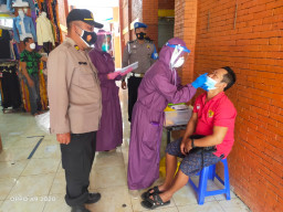 Meski PPKM Level 1, Polresta Mojokerto Tak Kendor Operasi Yustisi