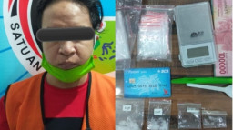 Bandar Narkoba Asal Karang Pilang, Diamankan di Kamar Kos