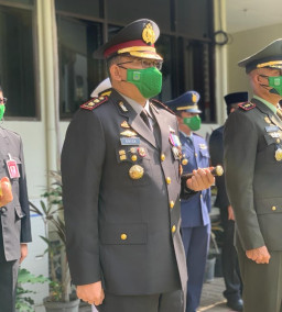 Kapolres Pasuruan-Forkopimda Pasuruan Ikuti Upacara Hari Pahlawan 10 November