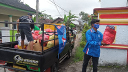 Demokrat Jatim Gerak Cepat Bantu Penanganan Korban Bencana Erupsi Semeru