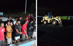 Dittipiter Bareskrim Polri Turun Selidiki Maraknya Tambang Ilegal di Kutai Kartanegara