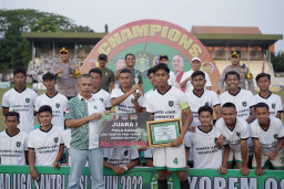 Hajar Al-Ma'ruf Kediri, Elkisi FC Mojokerto Juarai Liga Santri Wilayah Korem 082/CPYJ