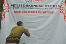 Gelar Kopdar Muda Sesion, CMPRO bersama Pemuda dan Mahasiswa Suport Gelaran KTT G20