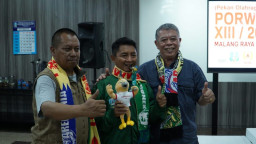 Ketua DPRD Bangga Prestasi Atlit asal Jatim di Porwarnas XIII Malang