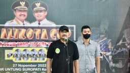 Wali Kota Pasuruan Buka Lomba Drum Band