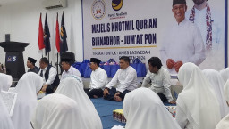 Tirakat Menangkan Anies, NasDem Jatim Launching Majelis Qur'an Binnadhor Jumat Pon