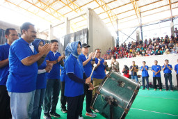 Sempat Vakum 2 Tahun, Drum dan Marching Competition Walikota Mojokerto Cup Kembali Digelar