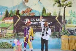 LSN Pasuruan Raya Ajak Anak-anak Bersholawat Sambil Bermain