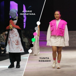 Dobrak Batas Kreatifitasmu, Hadapi Art Block Ala Designer Surabaya Fashion Parade 2023 ''Enigmatico''