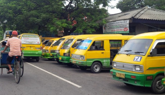 Tarif Angkutan Umum Belum Naik, Dishub Masih Susun Kajian