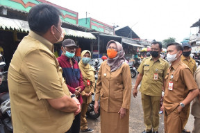 Banjir di Pasar Baru Segera Dilakukan Penanganan