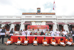 Jelang Tahun Baru 2022, Jaringan Narkoba di Jatim Dibekuk Satresnarkoba Polrestabes Surabaya