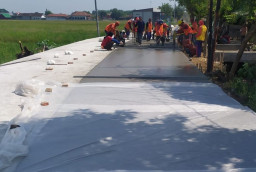 Proyek Jalan dan Jembatan On Progress Capai 90 Persen