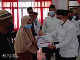 172 Keluarga Tak Mampu Terima Rehabilitasi Rumah