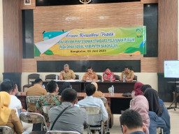 Demi Tingkatkan Pelayanan Publik, Dinsos Adakan Forum Konsultasi Publik