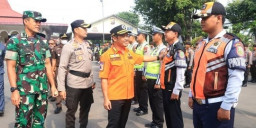 Wawali Kota Pasuruan Gelar Apel Pasukan dan Peralatan