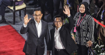 Hadiri Adu Gagasan Anti Korupsi di KPK, Anies - Prabowo 'Dingin'