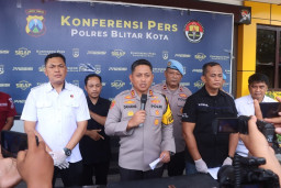 Hanya 10 Jam, Polres Blitar Kota Tetapkan Tersangka Kasus Pembunuhan Majikan dan ART