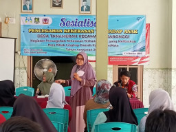 Dinsos Unggulkan Program Pemerintah Desa Layak Anak, Gelar Sosialisasi Pencegahan Kekerasan