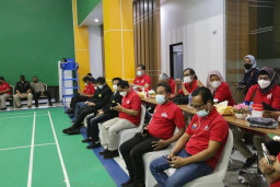 Peringati HPN 2022, Polda Jatim Gelar Turnamen Bulu Tangkis Piala Kapolda Jatim