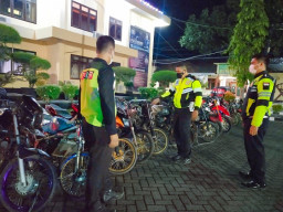 Bubarkan Balap Liar, 22 Motor Diamankan Polres Situbondo