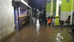 15 Desa Terendam Banjir Akibat Luapan Sungai-Sungai Di Pasuruan