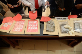 Lima Bulan Edarkan Narkoba, Kentrung Masuk Bui