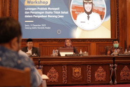 Hindari Praktek Monopoli dan Persaingan Tidak Sehat dalam PBJ, Pemkot Mojokerto Gelar Workshop