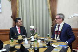 Pemprov Jatim Bahas Potensi Kerjasama Ekonomi dengan Dubes Uni Eropa