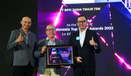 Bank Jatim Raih Indonesia Top Bank Awards 2022
