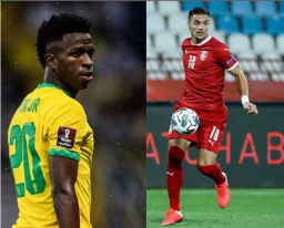 Brasil Menang, Vinicius Jr Cetak Gol