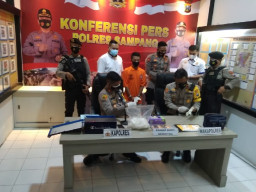 Kurir Sabu 1,2 Kilogram Lintas Provinsi Diringkus